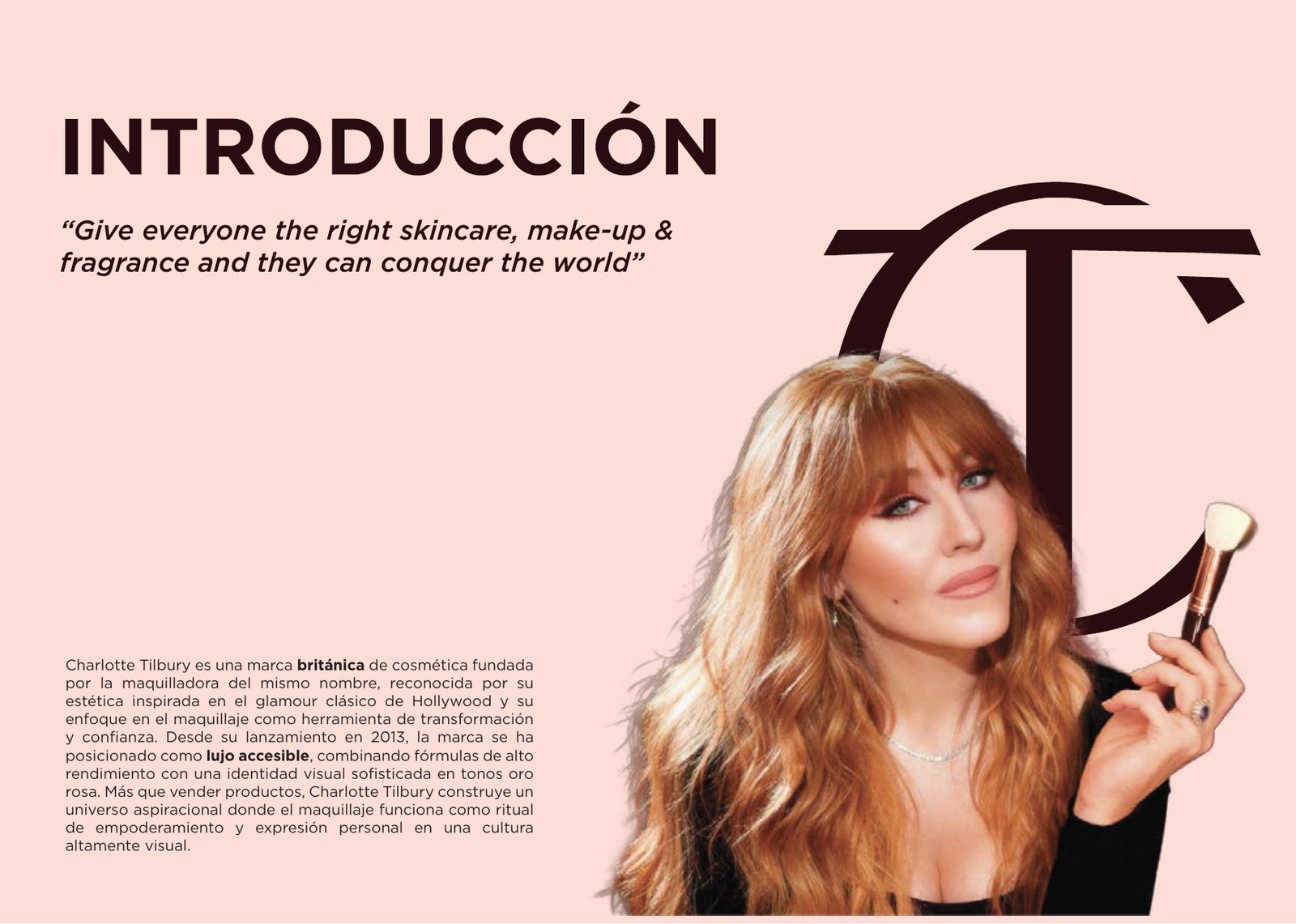 Introducción al posicionamiento y universo de Charlotte Tilbury