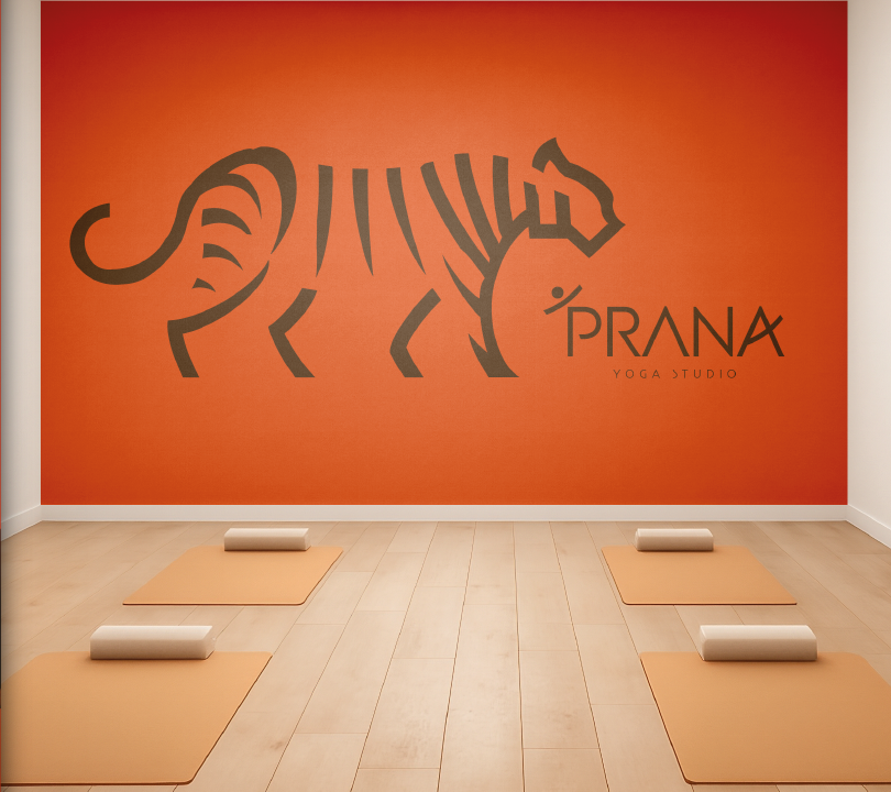 Interior del estudio de yoga Prana