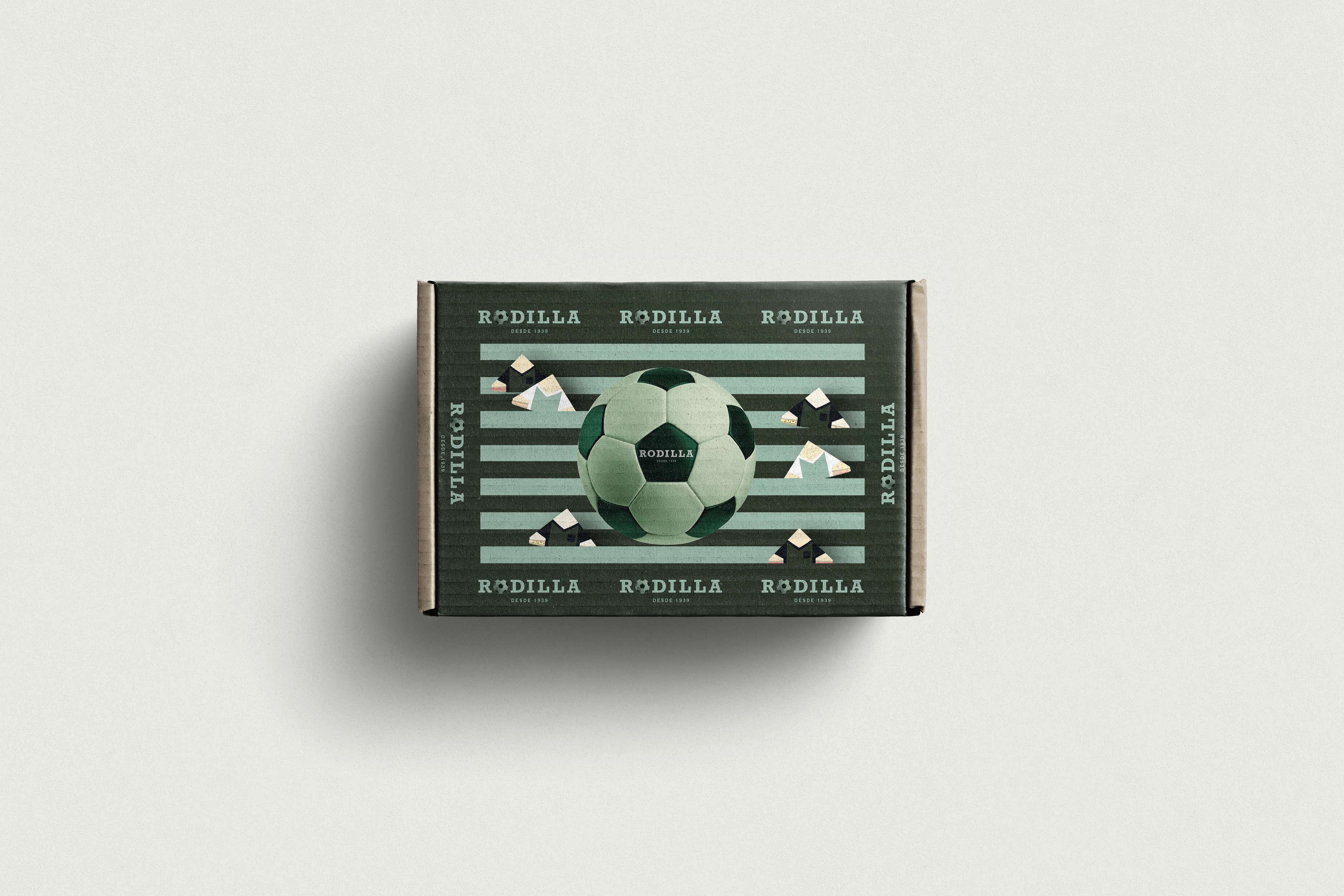 Packaging final de Rodilla sobre fondo claro