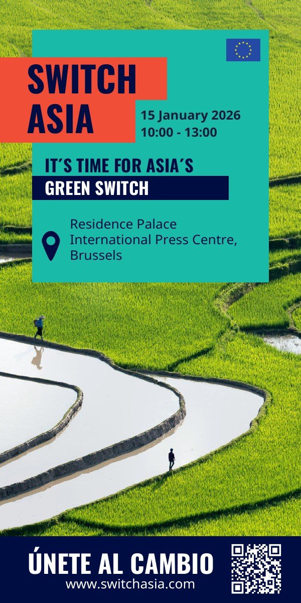 Story vertical SWITCH-Asia sobre terrazas de arroz
